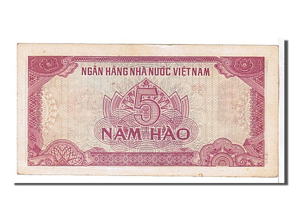 Banknote, Viet Nam, 5 Hao, 1985, KM:89a, AU(55-58)