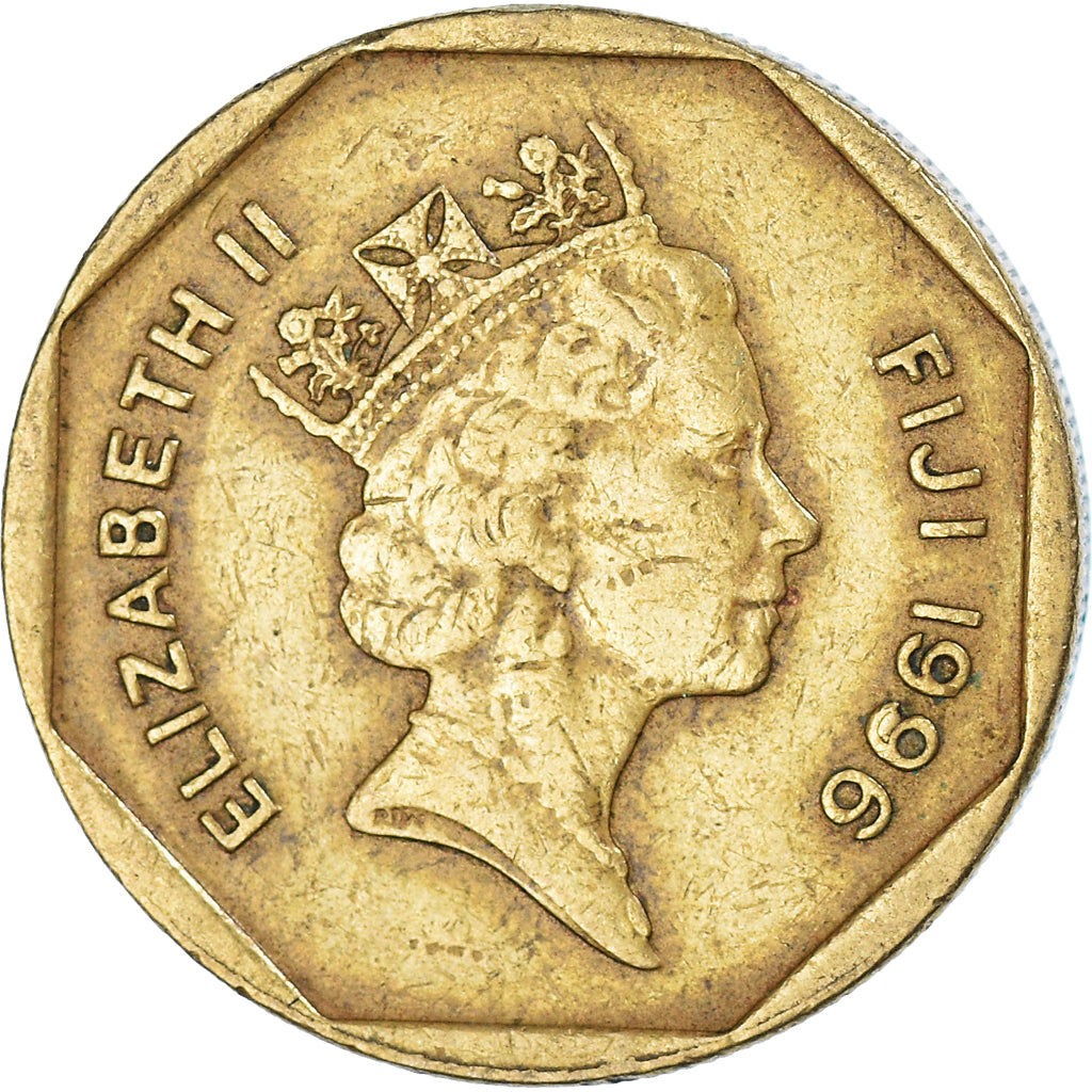 Munten, Fiji, Dollar, 1996
