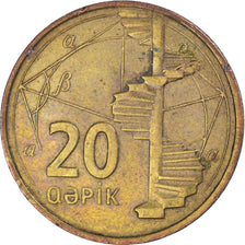 Moneta, Azerbaigian, 20 Qapik, Undated (2006)