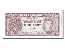 Hong Kong, 1 Cent, 1945, KM #321, UNC(65-70)