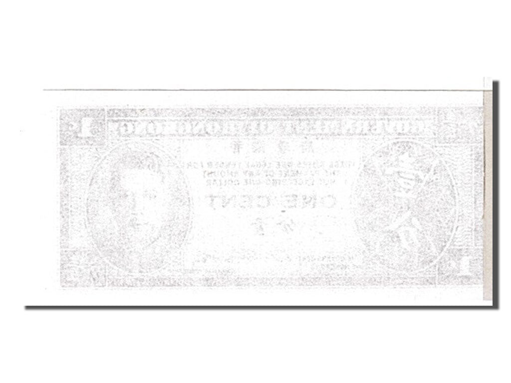 Banknote, Hong Kong, 1 Cent, 1945, UNC(65-70)