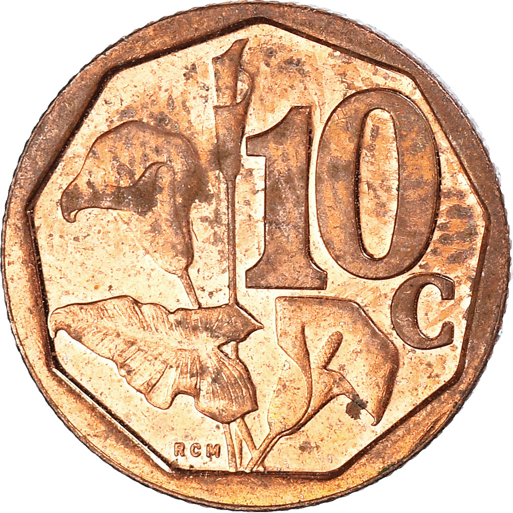 Münze, Südafrika, 10 Cents, 2017
