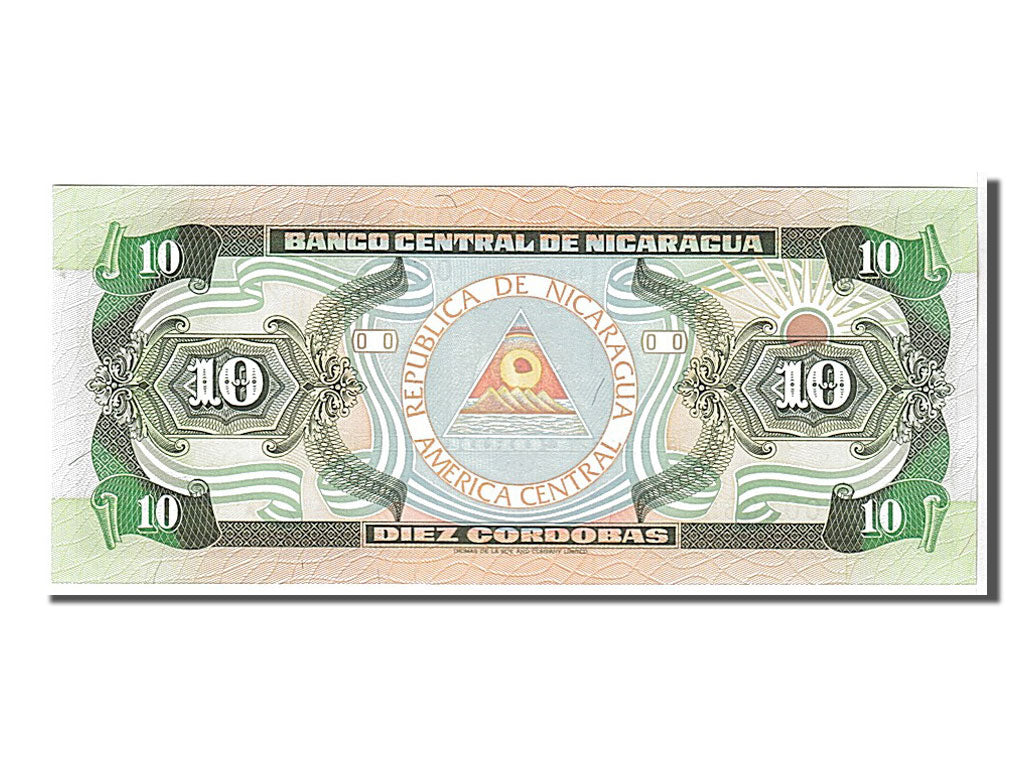Nicaragua, 10 Córdobas, 1990, KM #175, UNC(65-70), 0001665
