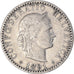 Moneta, Szwajcaria, 20 Rappen, 1891