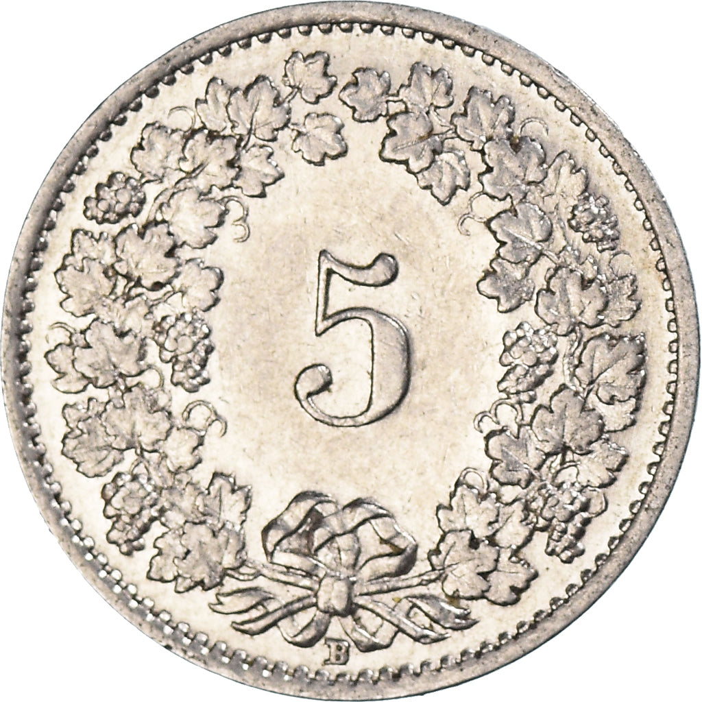 Moneda, Suiza, 5 Rappen, 1932