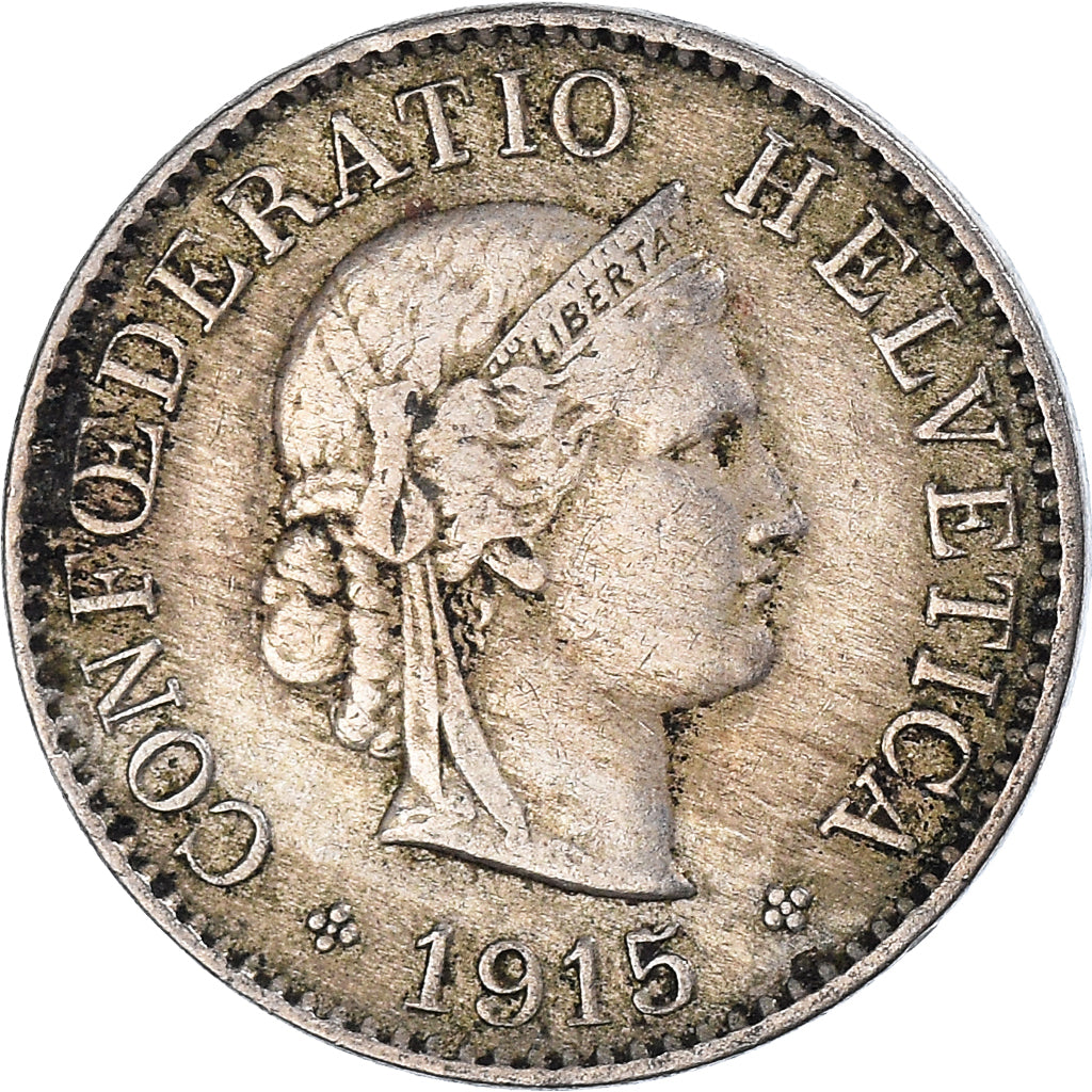 Moneta, Szwajcaria, 5 Rappen, 1915