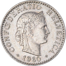 Moneta, Szwajcaria, 20 Rappen, 1960
