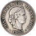Munten, Zwitserland, 10 Rappen, 1902