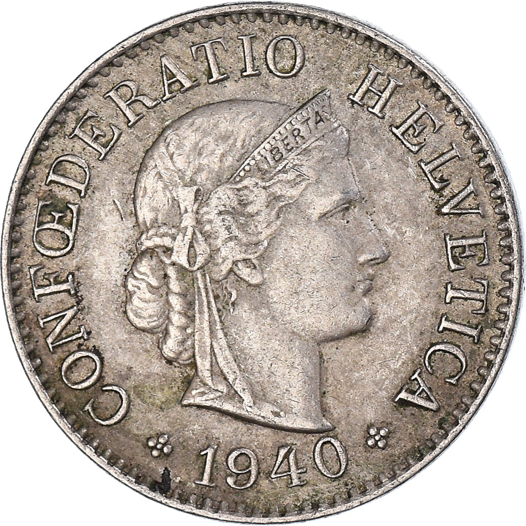 Moneta, Szwajcaria, 5 Rappen, 1940