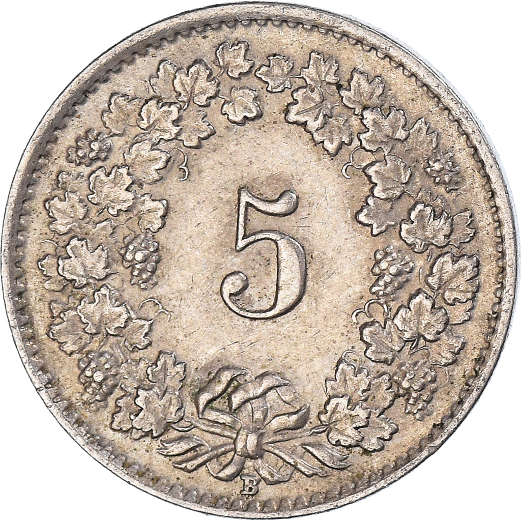 Moneta, Szwajcaria, 5 Rappen, 1940