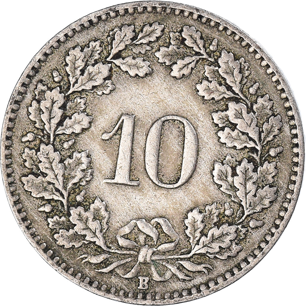 Münze, Schweiz, 10 Rappen, 1922