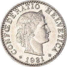 Moneta, Szwajcaria, 20 Rappen, 1931