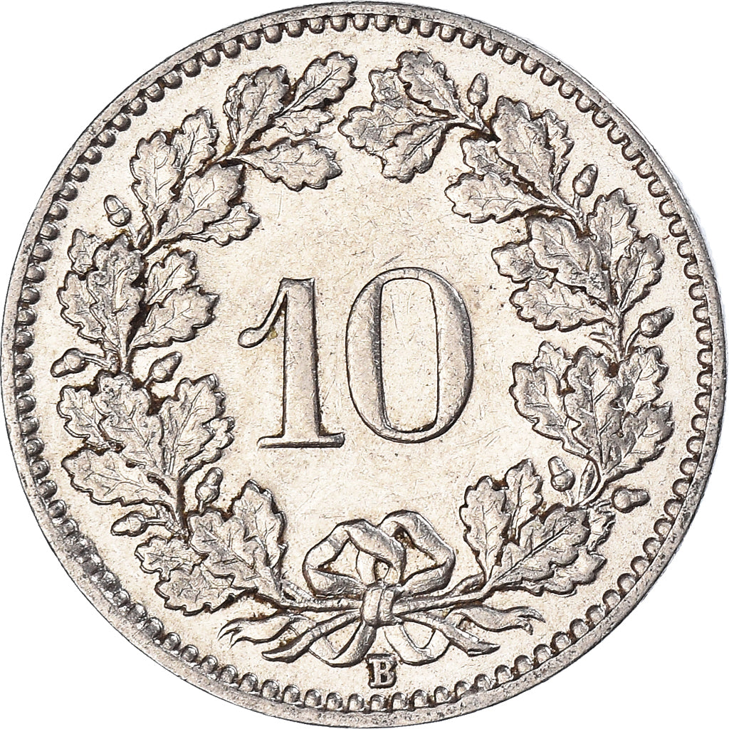 Coin, Switzerland, 10 Rappen, 1937
