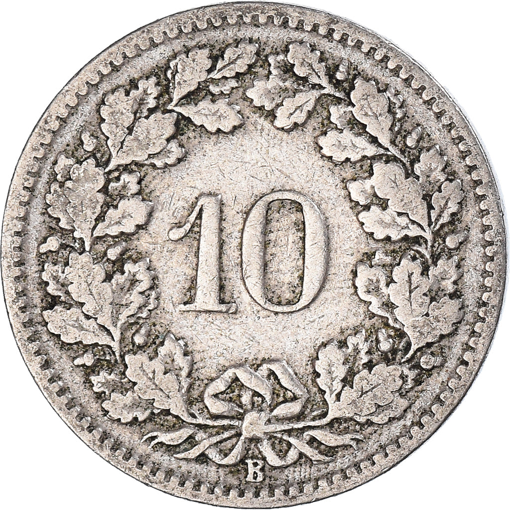 Coin, Switzerland, 10 Rappen, 1901