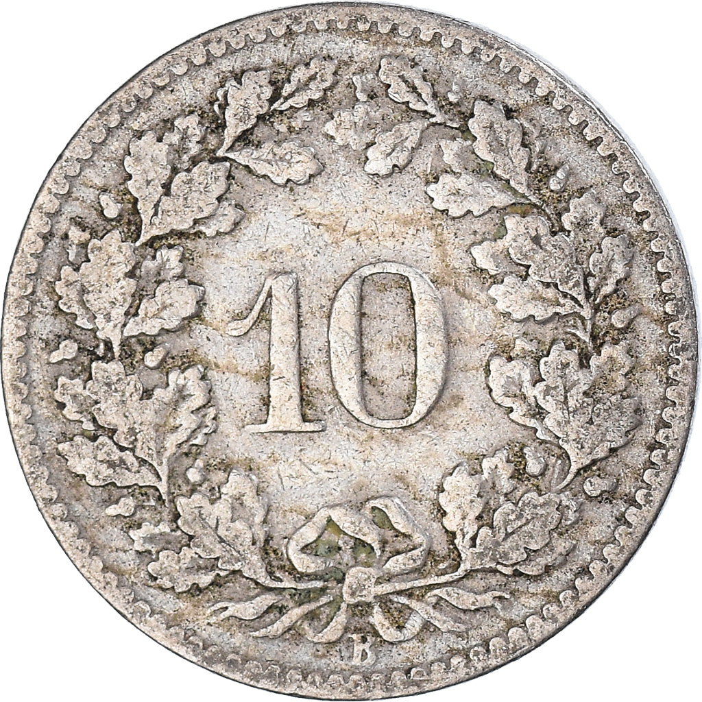 Coin, Switzerland, 10 Rappen, 1904