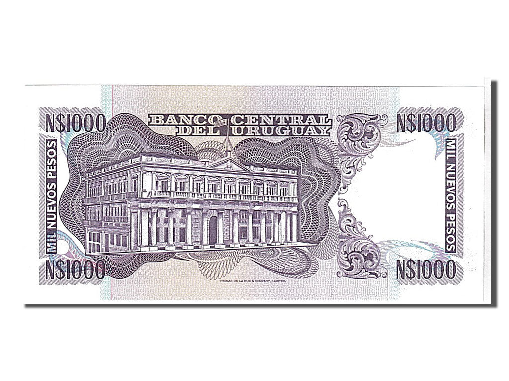 Uruguay, 1000 Nuevos Pesos, 1992, KM #64Ab, UNC(65-70), 22499555