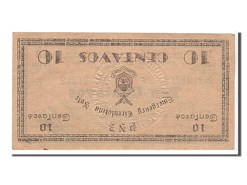 Philippines, 10 Centavos, 1942, KM #S573, AU(55-58), 98265