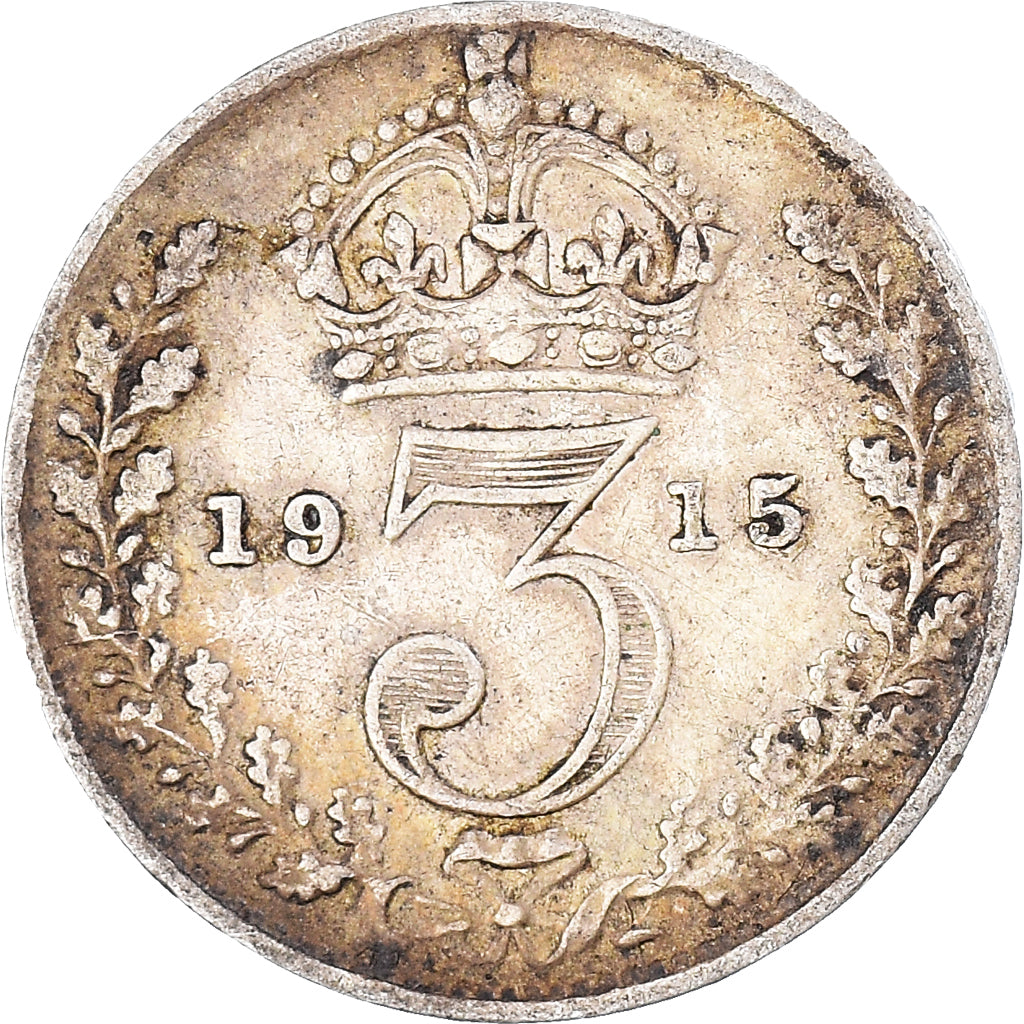 Moneta, Wielka Brytania, 3 Pence, 1915