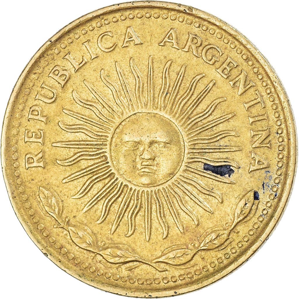 Moneda, Argentina, 10 Pesos, 1976