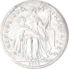 Moneta, Nowa Kaledonia, 2 Francs, 2003