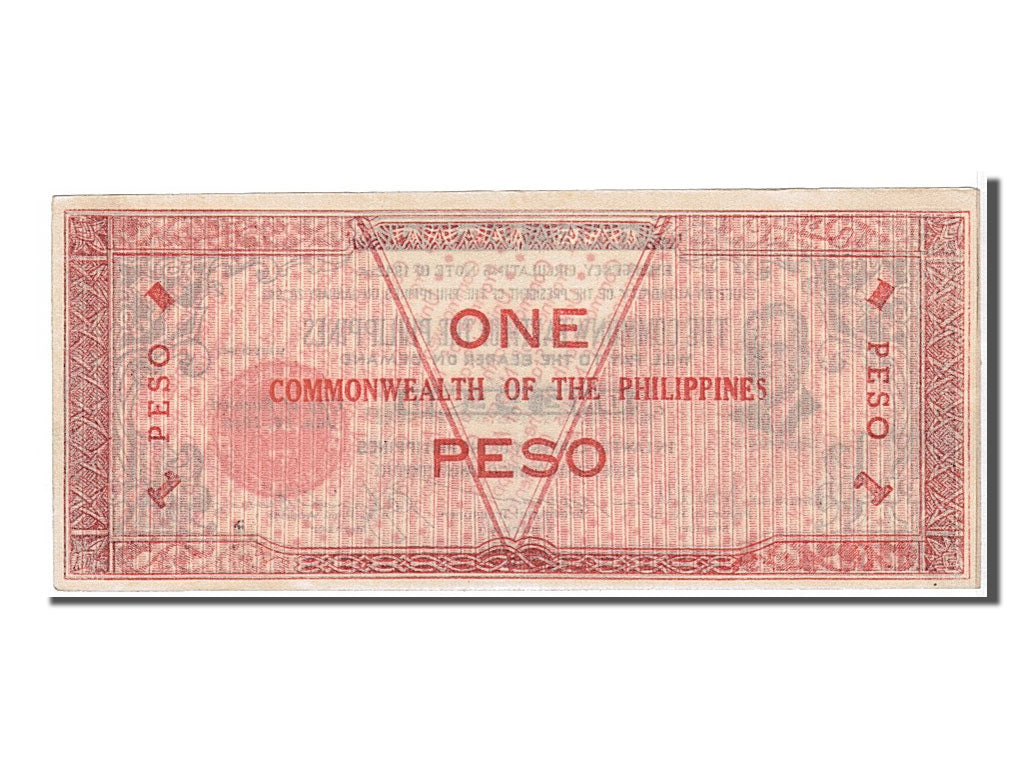 Philippines, 1 Peso, 1942, KM #S646a, AU(55-58), 385094