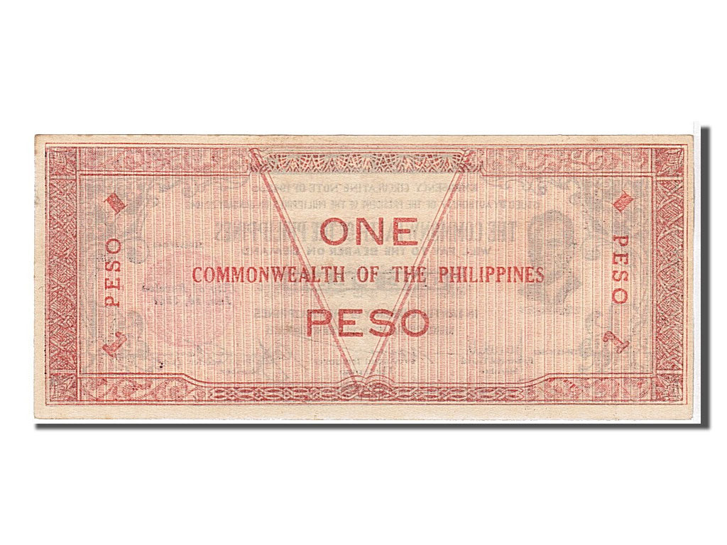 Banknote, Philippines, 1 Peso, 1942, KM:S646a, AU(55-58)