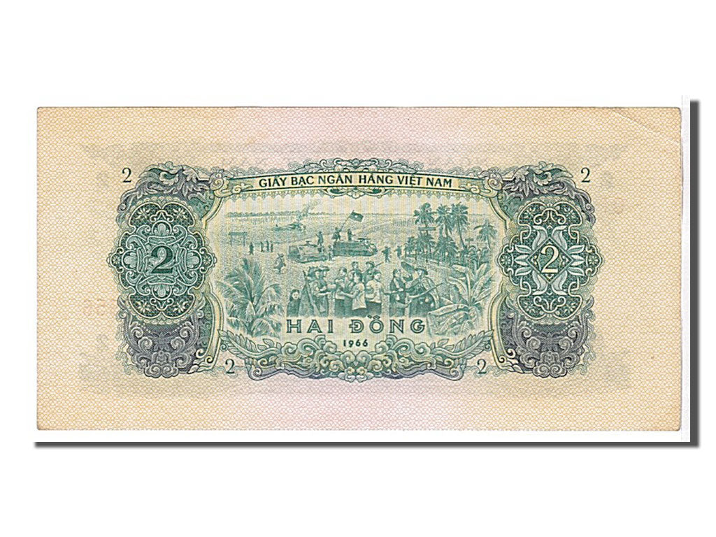 Banknote, South Viet Nam, 2 D<ox>ng, 1966, KM:41a, UNC(63)