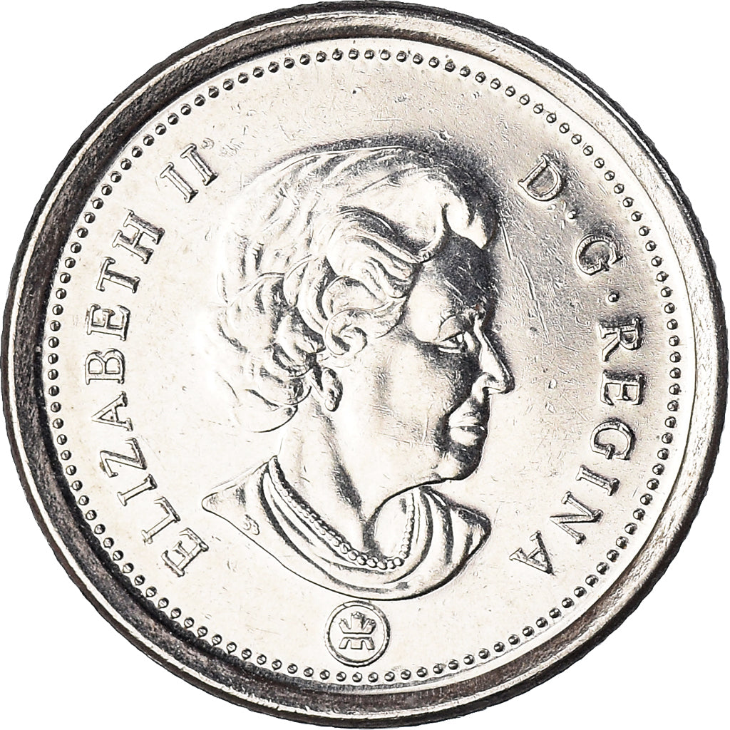 Coin, Canada, 10 Cents, 2008