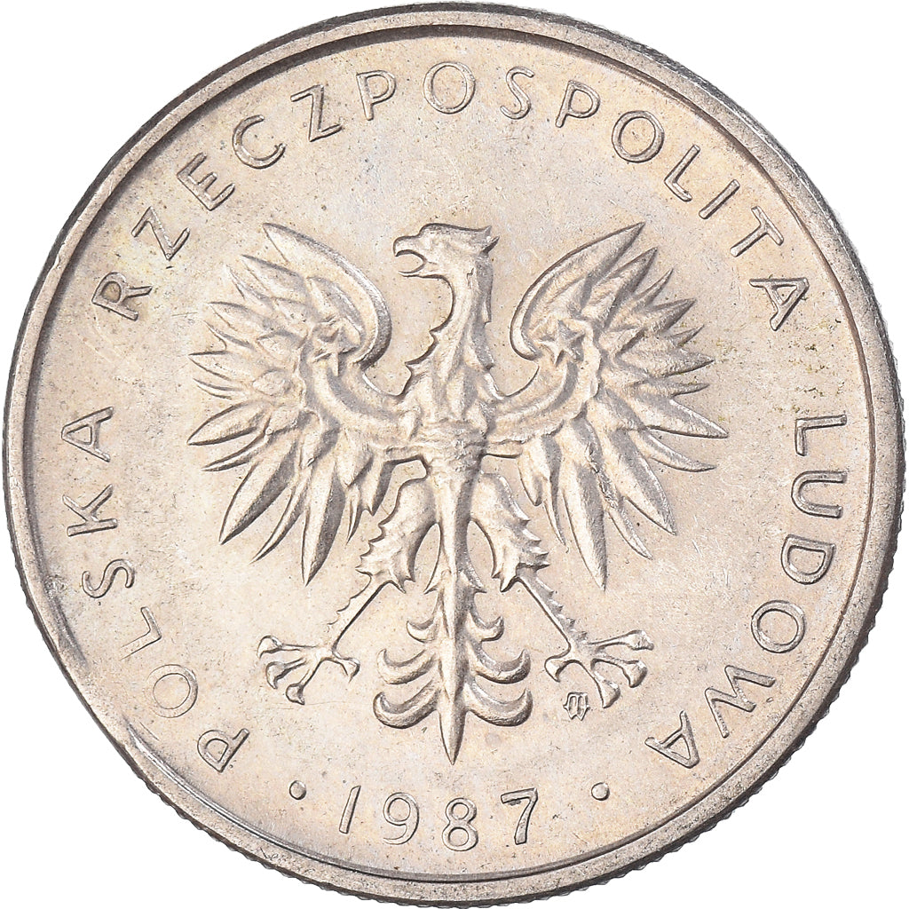 Munten, Polen, 10 Zlotych, 1987
