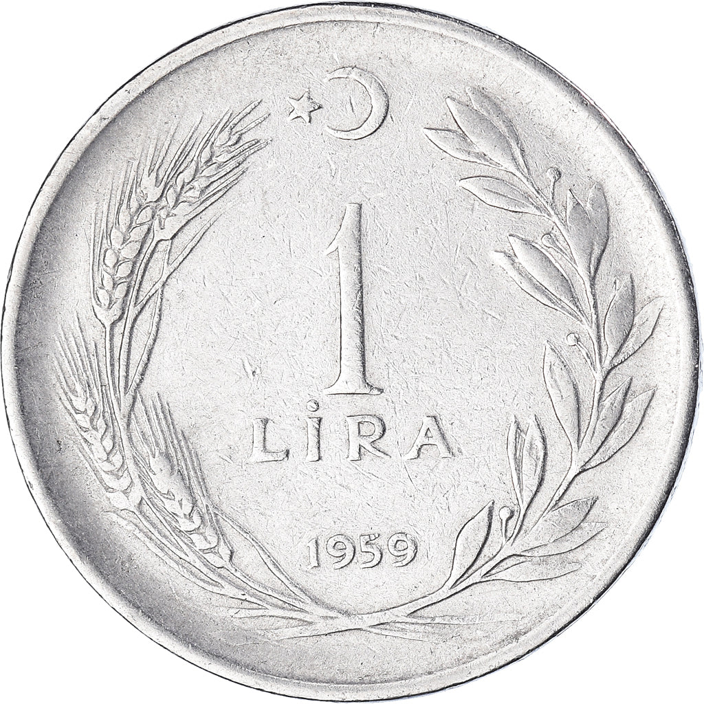 Munten, Turkije, Lira, 1959