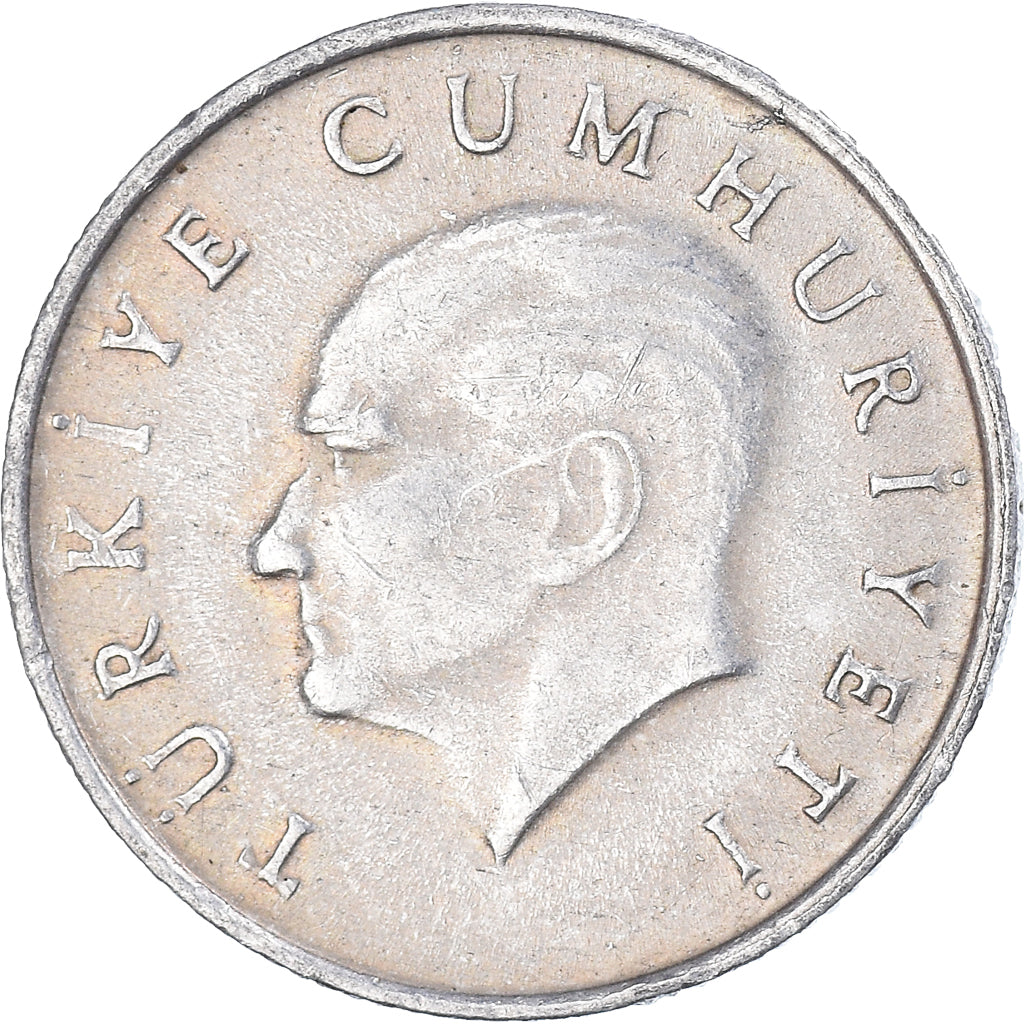 Moeda, Turquia, 5 Lira, 1984