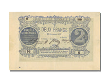 FRANCE, Paris, 2 Francs, 1871, 1871-11-18, UNC(63), D.196, Jérémie #75.02.B