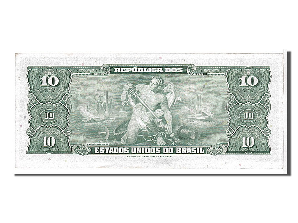 Brazil, 10 Cruzeiros, 1963, KM #167b, UNC(65-70), 014918