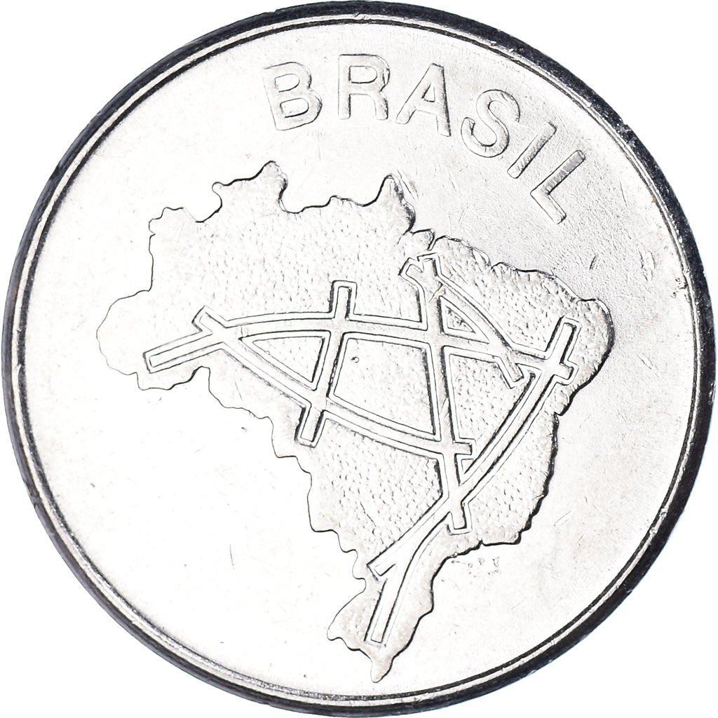 Münze, Brasilien, 10 Cruzeiros, 1982
