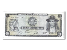 Biljet, Peru, 50 Soles De Oro, 1977, KM:113, NIEUW