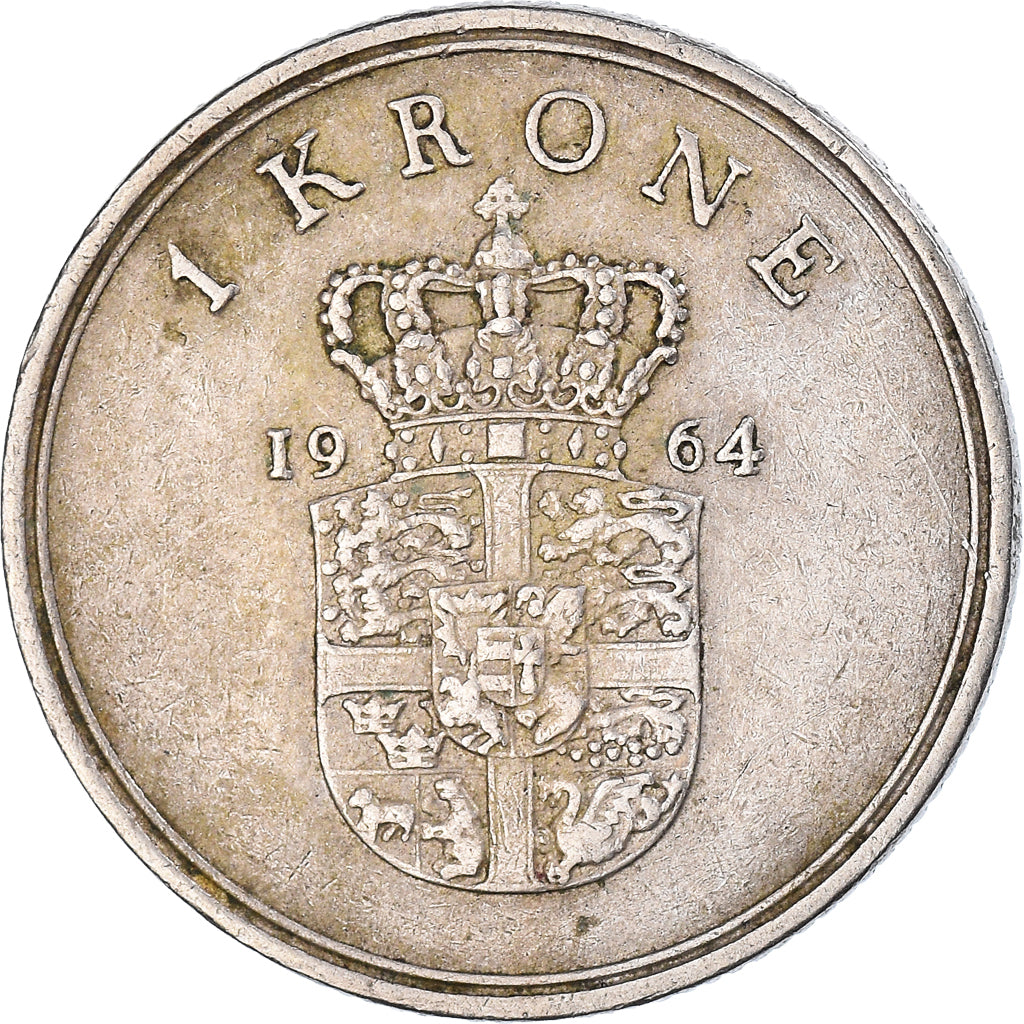 Coin, Denmark, Krone, 1964