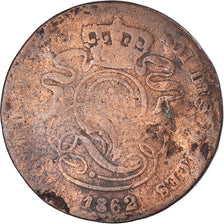 Munten, België, 2 Centimes, 1862