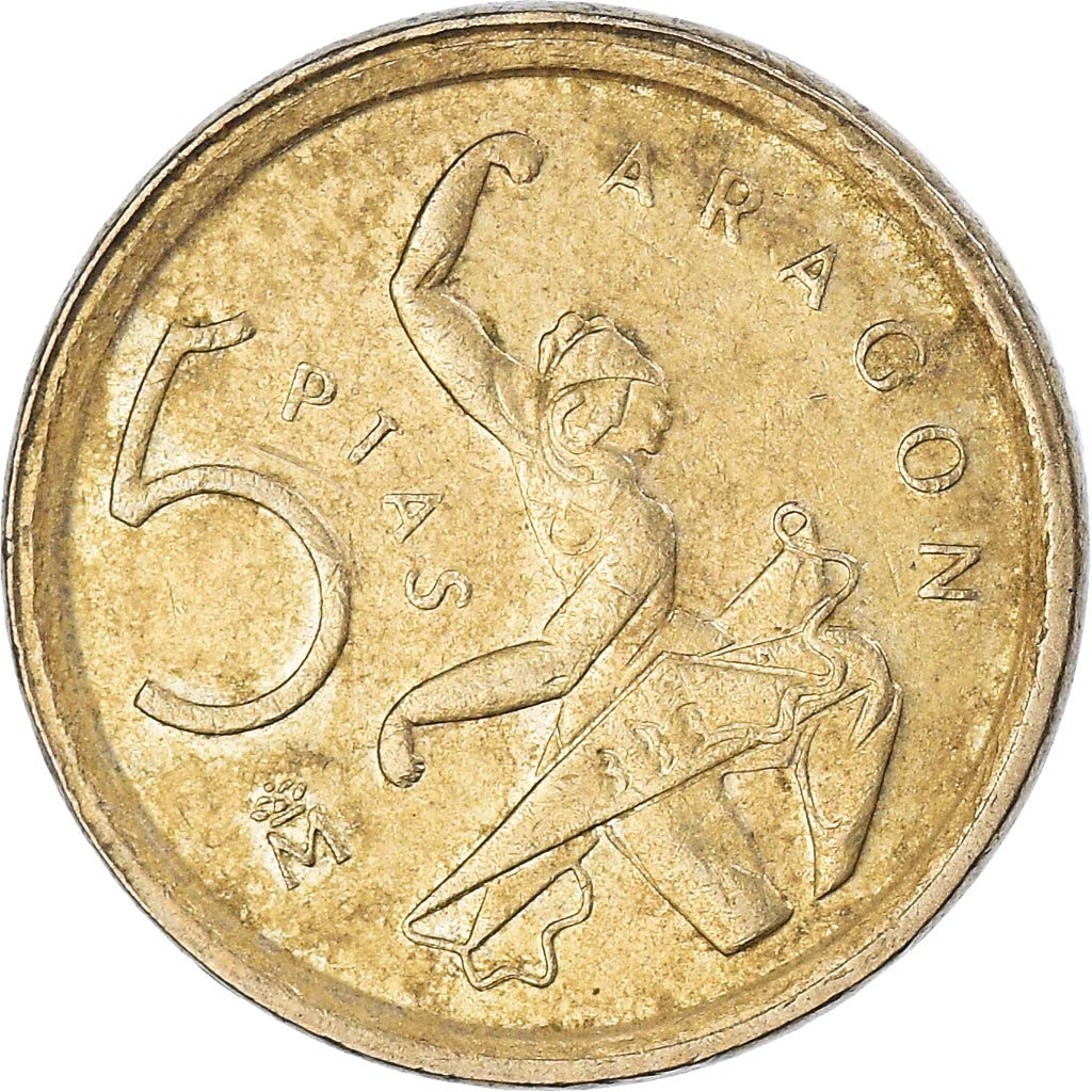 Monnaie, Espagne, 5 Pesetas, 1994