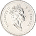 Moeda, Canadá, 25 Cents, 1990