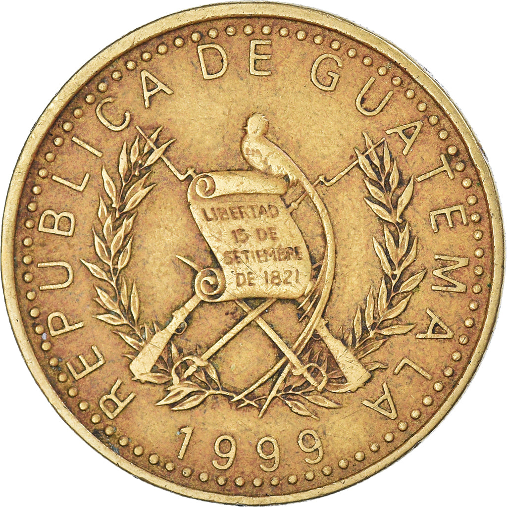 Moneda, Guatemala, Quetzal, 1999