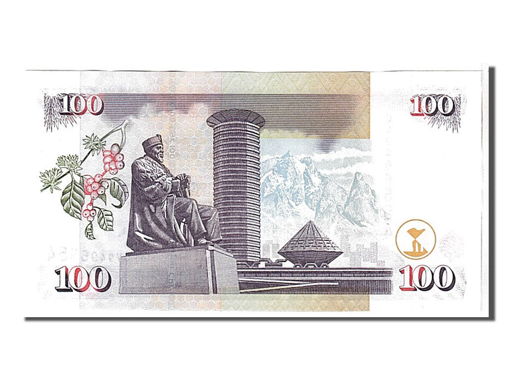 Geldschein, Kenya, 100 Shillings, 2006, UNZ