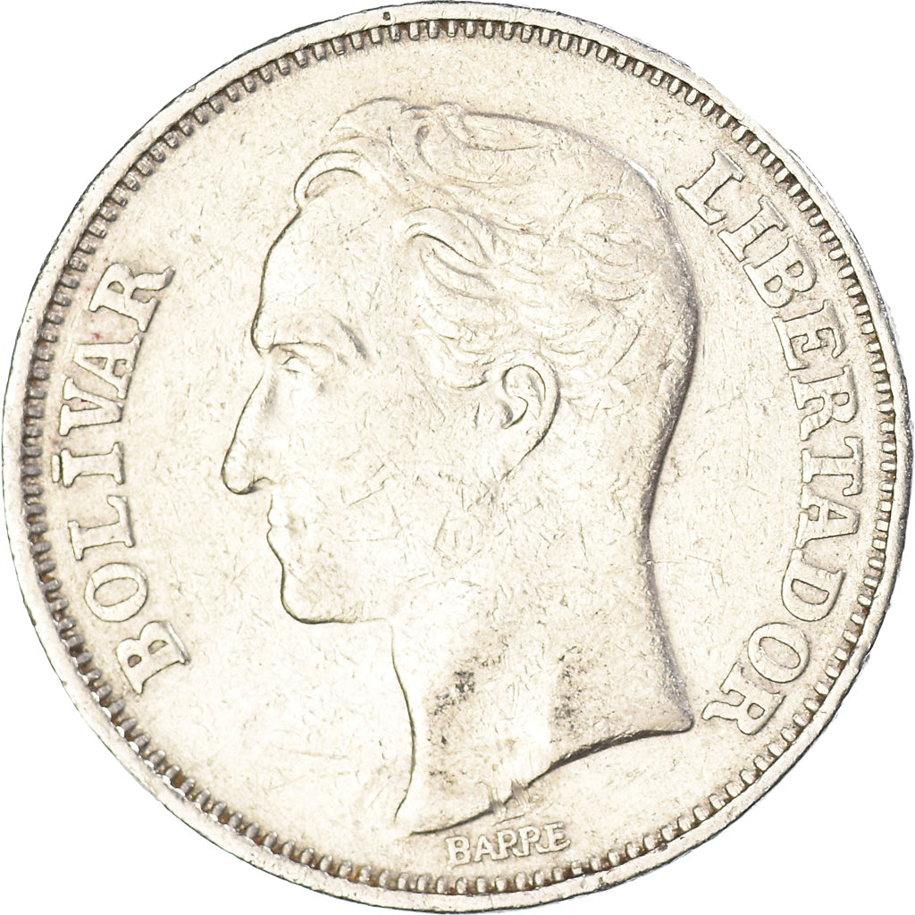 Moeda, Venezuela, 2 Bolivares, 1967