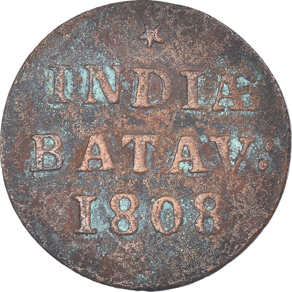 Munten, Nederlands Indië, Duit, 1808