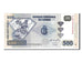 Banknot, Republika Demokratyczna Konga, 500 Francs, 2002, KM:96a, UNC(65-70)