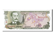 Billete, 5 Colones, 1992, Costa Rica, UNC