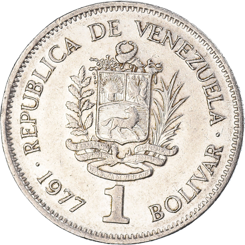 Moeda, Venezuela, Bolivar, 1977