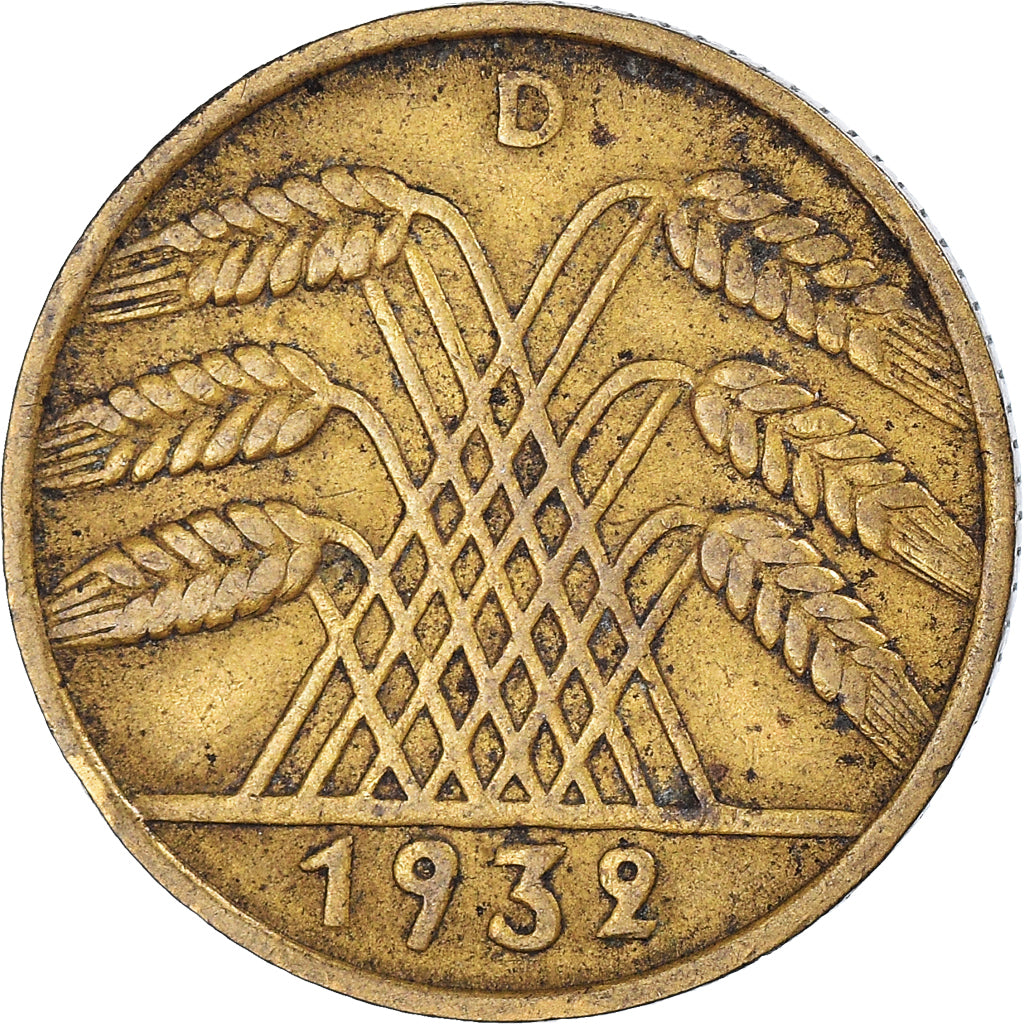 Munten, Duitsland, 10 Reichspfennig, 1932