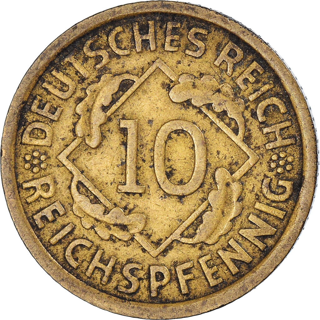 Munten, Duitsland, 10 Reichspfennig, 1932