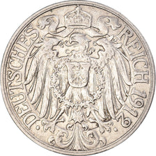 Moneta, Germania, 25 Pfennig, 1912
