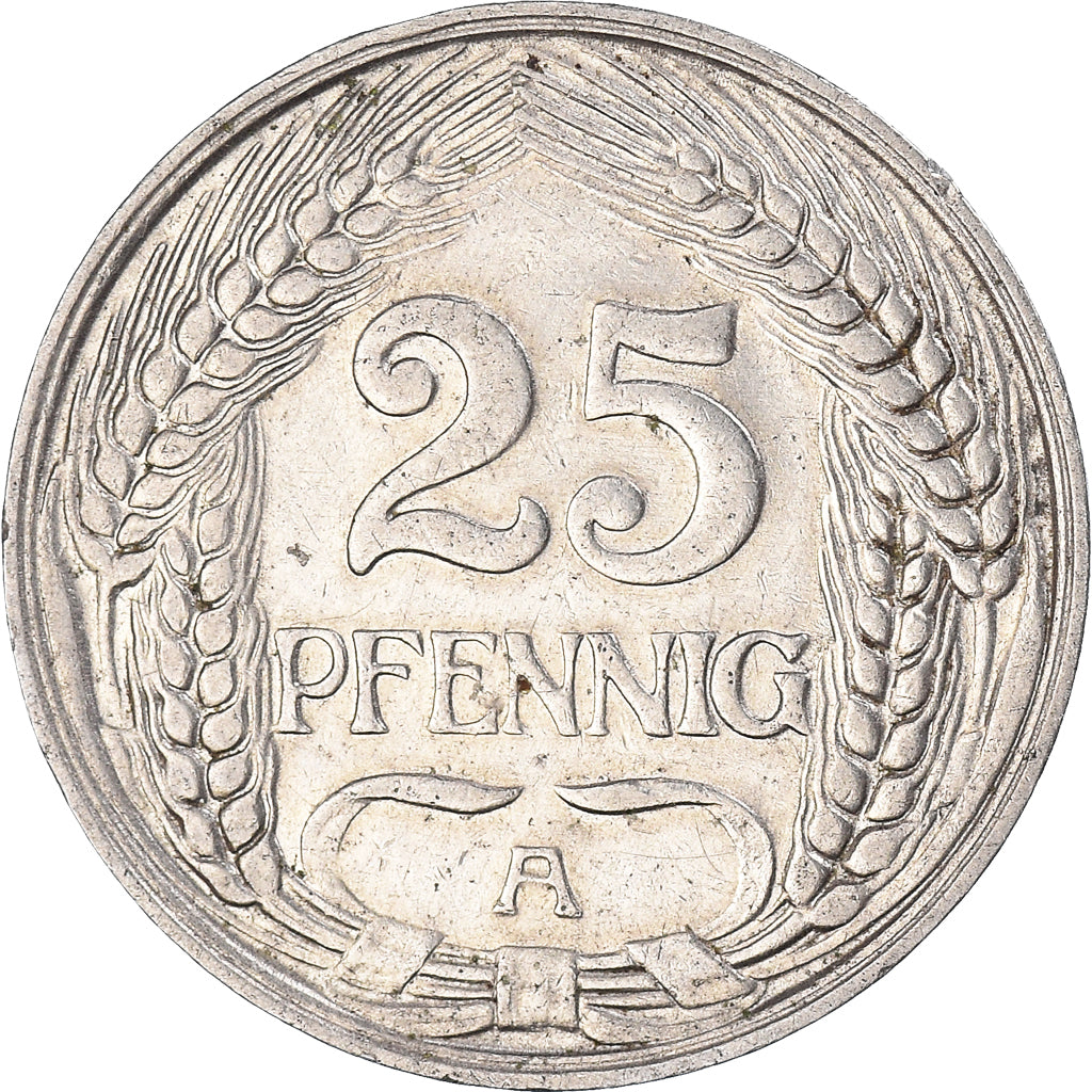 Munten, DUITSLAND - KEIZERRIJK, 25 Pfennig, 1911
